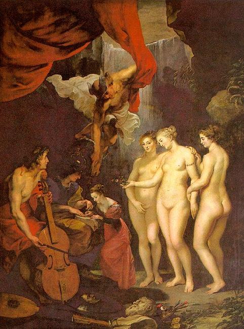 Peter Paul Rubens The Education of Marie de Medici